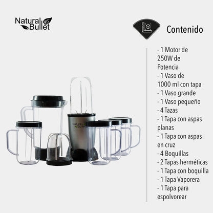 Natural Bullet X9 Licuadora / Procesador De Alimentos